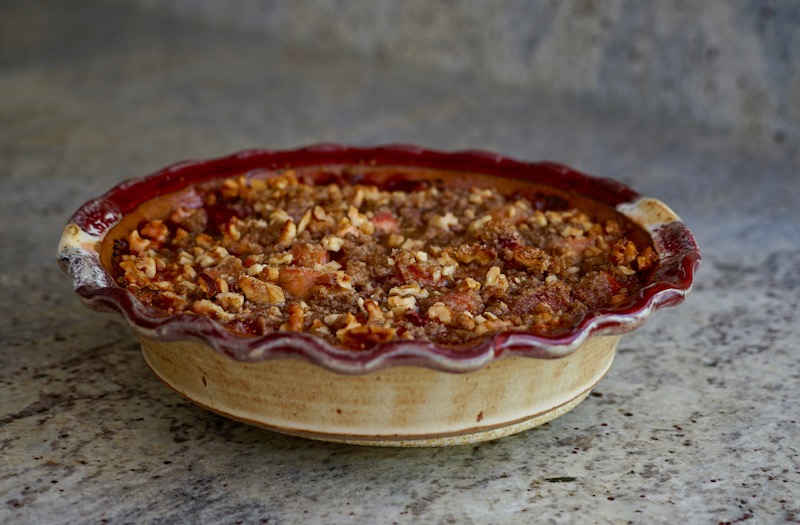 Rhubarb And Strawberry Crisp Sunnyside Cook